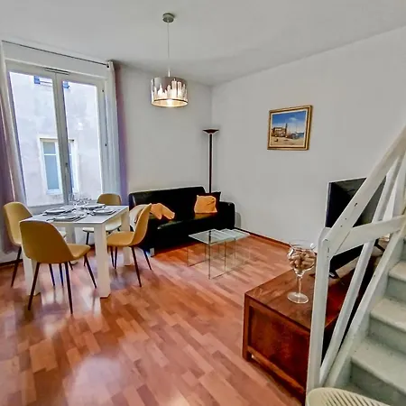 Duplex Centre - Cour Interieure & Smart Tv Nancy