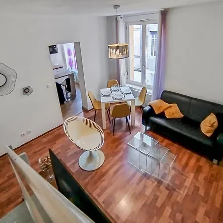 Apartment Duplex Centre - Cour Interieure & Smart Tv *